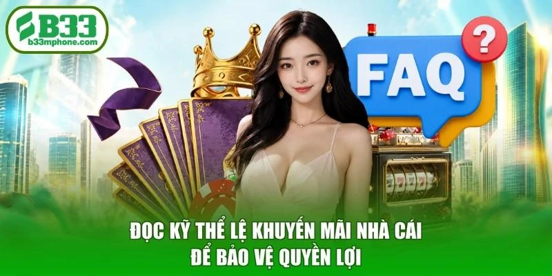 Đọc kỹ thể lệ khuyến mãi nhà cái để bảo vệ quyền lợi
